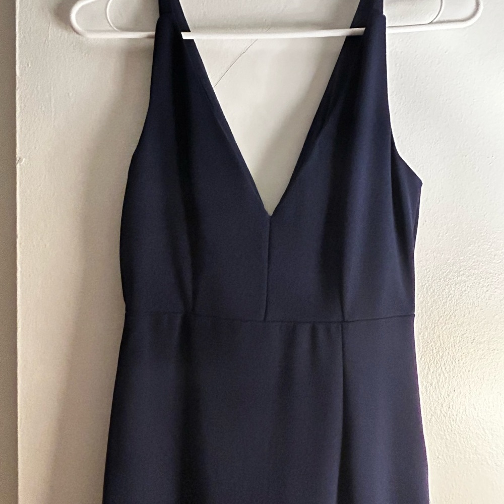 Lulu's Blue Prom Dress with Elegant Silhouette